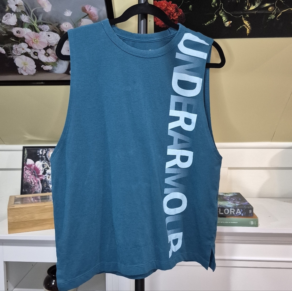 Under Armour Teal Sleeveless Tank Top 2043